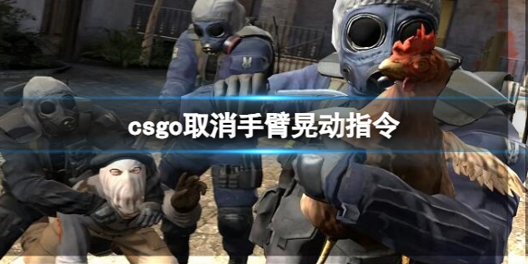 csgo怎么取消手臂晃动 csgo取消手臂晃动指令分享