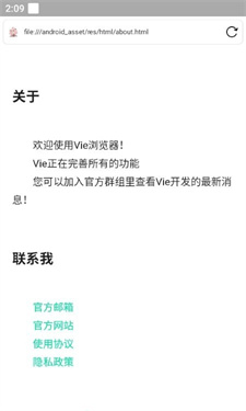 Vie极简浏览器安卓app